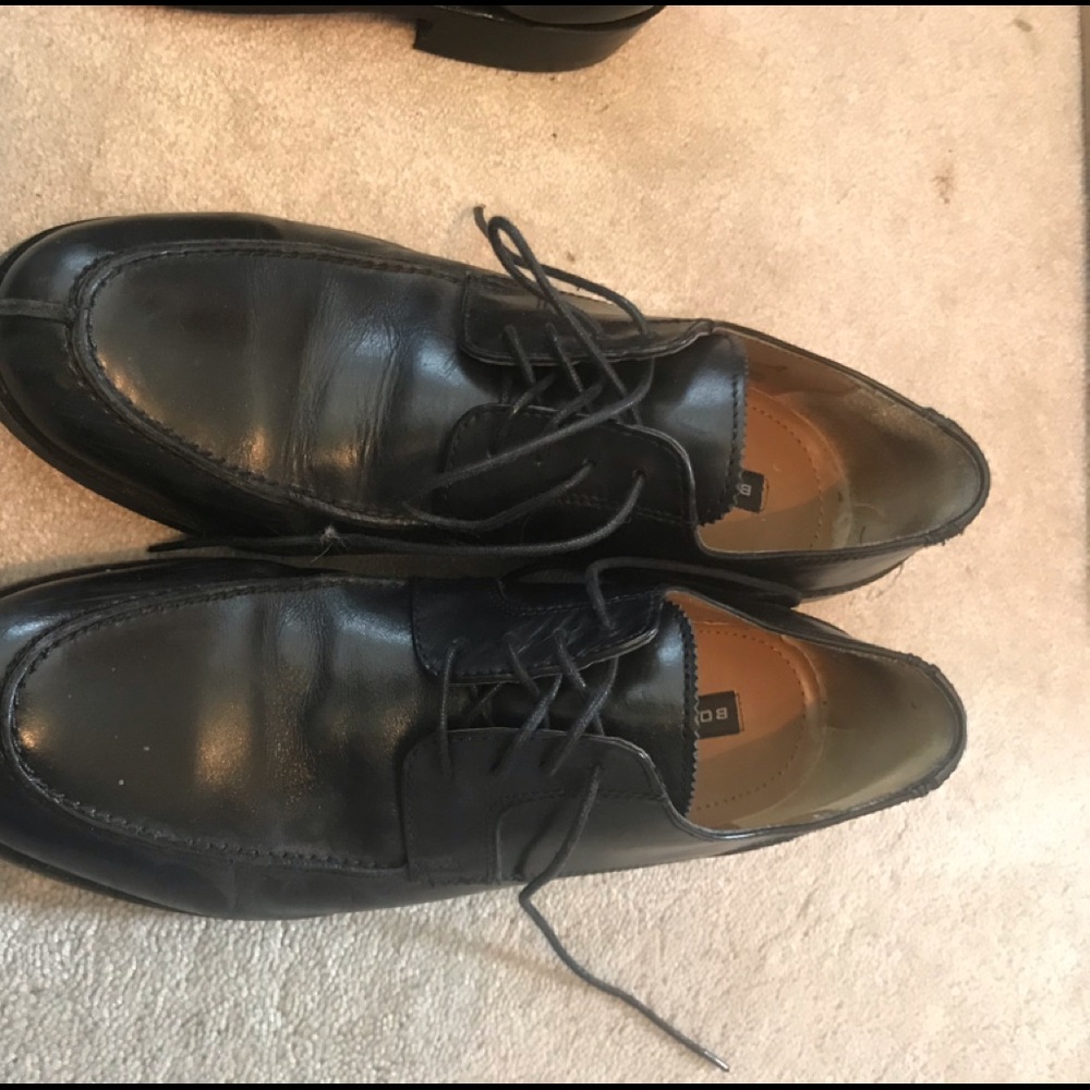 Men’s Bostonian Black Lace-up Dress Shoes